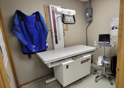 medical equipment in a room